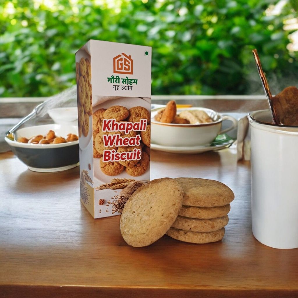 Khapali Wheat Biscuit (100 gm) view 2