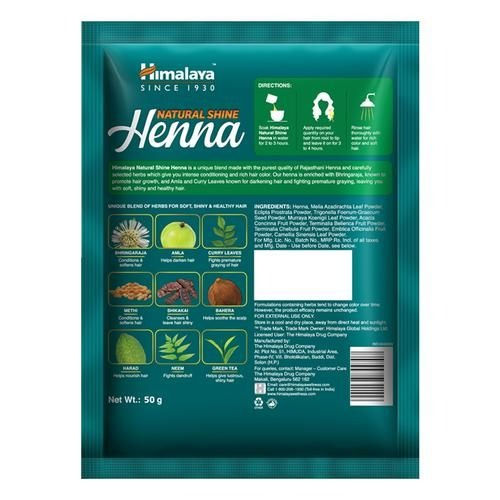 Himalaya Natural Shine Henna Hair Colour, 50 gm view 2