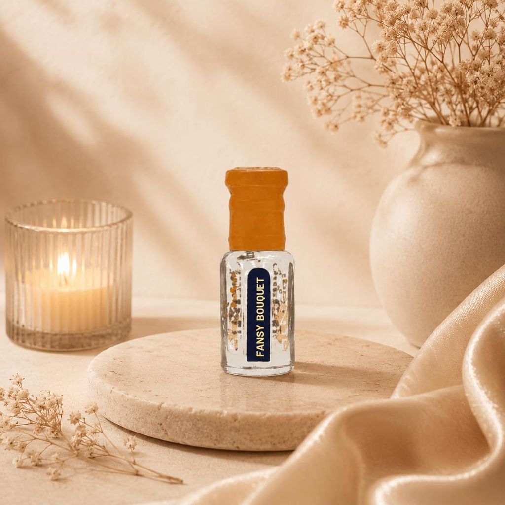 alnaqi fragrances Fansy Bouquet 12ml - Luxury Floral-Fragrance-Attar-Oil, Non Alcoholic Fansy-Bouquet-Perfume, Natural Flower-Oil, Long Lasting Women-Scent view 2