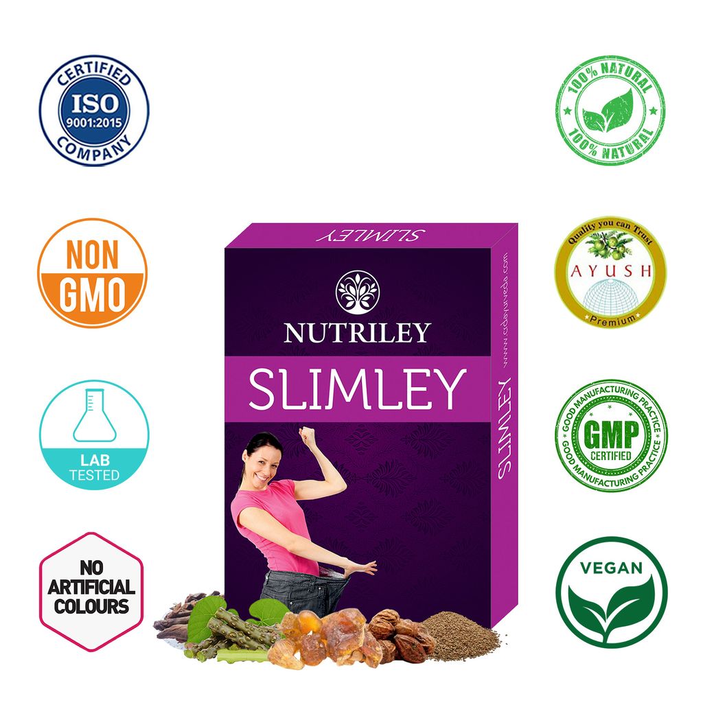 Nutriley Slimley - Fat Burner / Fat Loss, Slimming Capsules (50 Capsules) view 2