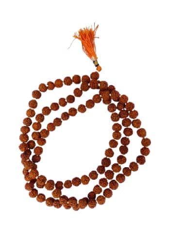 Tulsi Mala 108+1 Beads, 8 mm, Brown