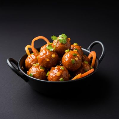 Dry Veg Ball Manchurian