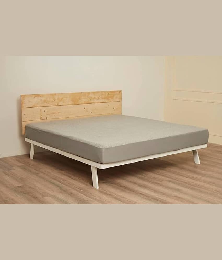 Luxurious homes - Cotton Water Proof Double King Size Mattress Protector - 183 cm (72") x 198 cm (78") - Blue