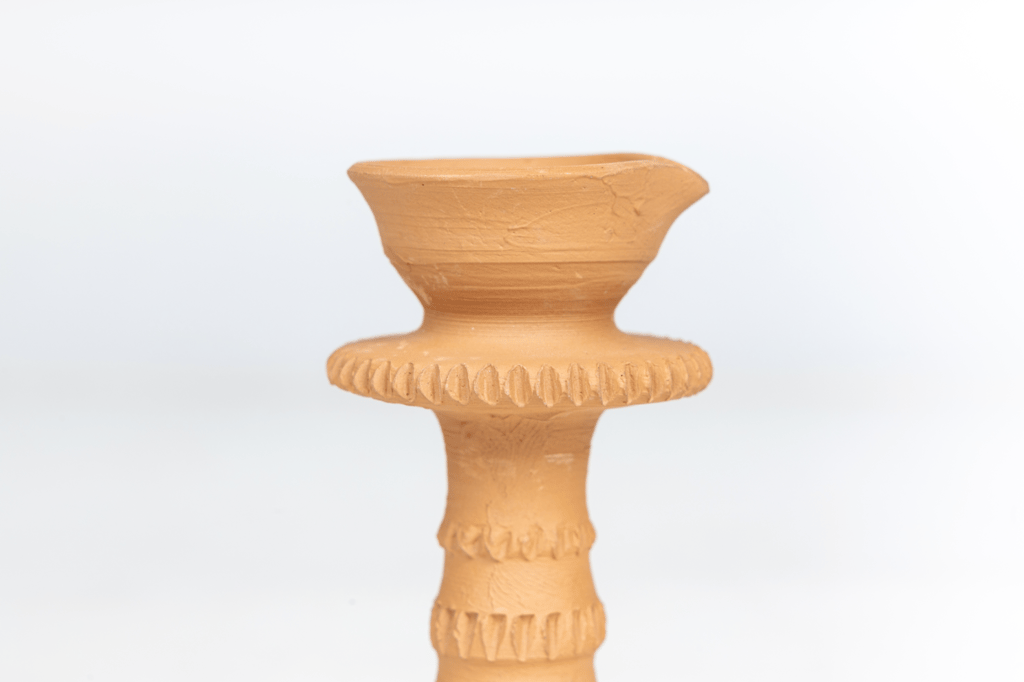 Clay Samai (Traditional Earthen Lamp 1 piece each view 2
