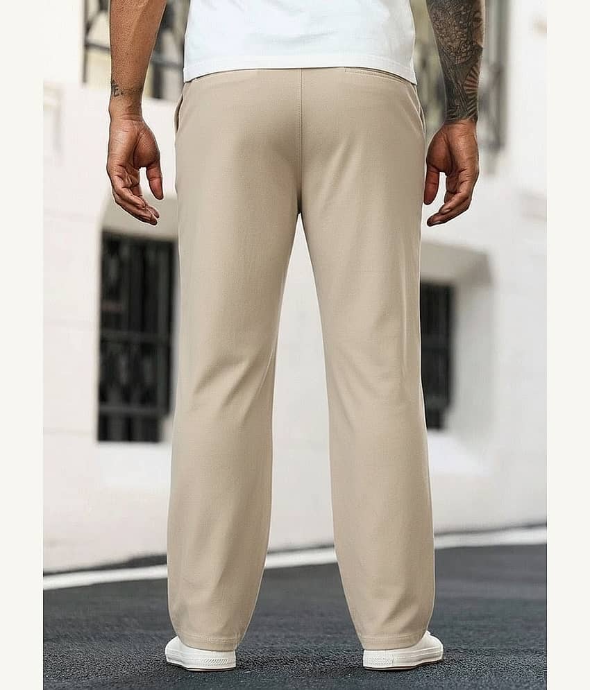 HARPITA Regular Men's Korean Pant - Beige ( Pack of 1 ) view 2