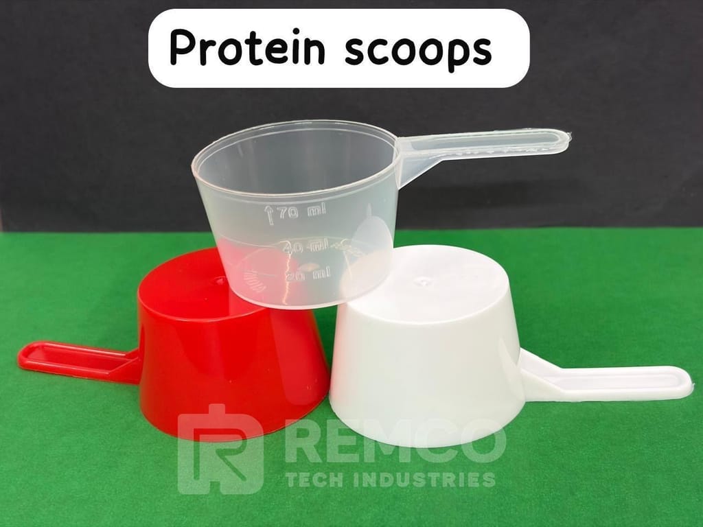 Precision Protein & Supplement Scoops – Food Grade, Heavy-Duty Measuring Scoops (70 ml ~ 35 gm) view 2