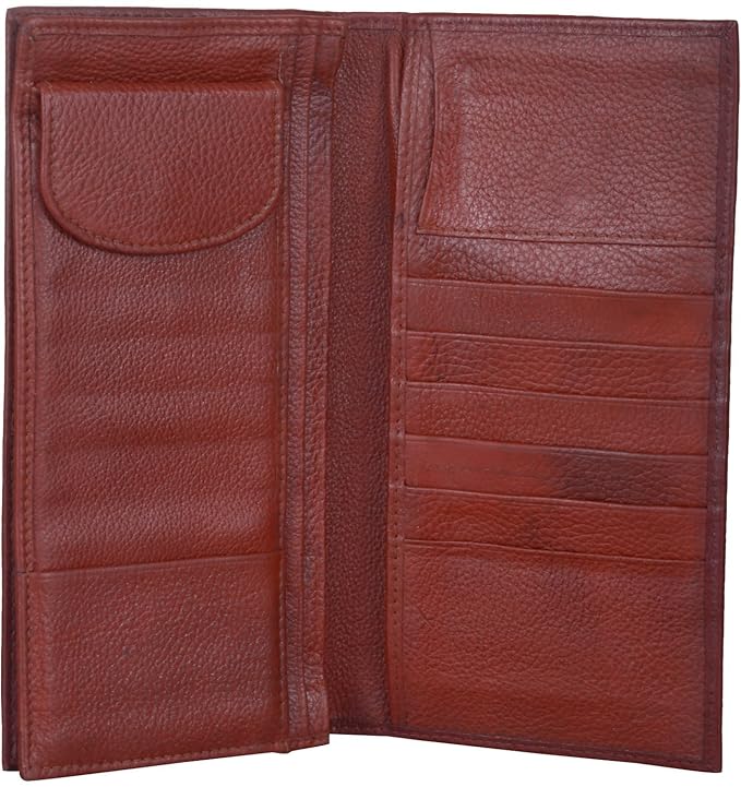 LEATHERMAN GENUINE LEATHER PASSPORT WALLET-1704_Br view 2