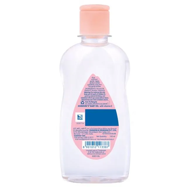 Johnson's Baby Oil With Vitamin E 100 Ml view 2