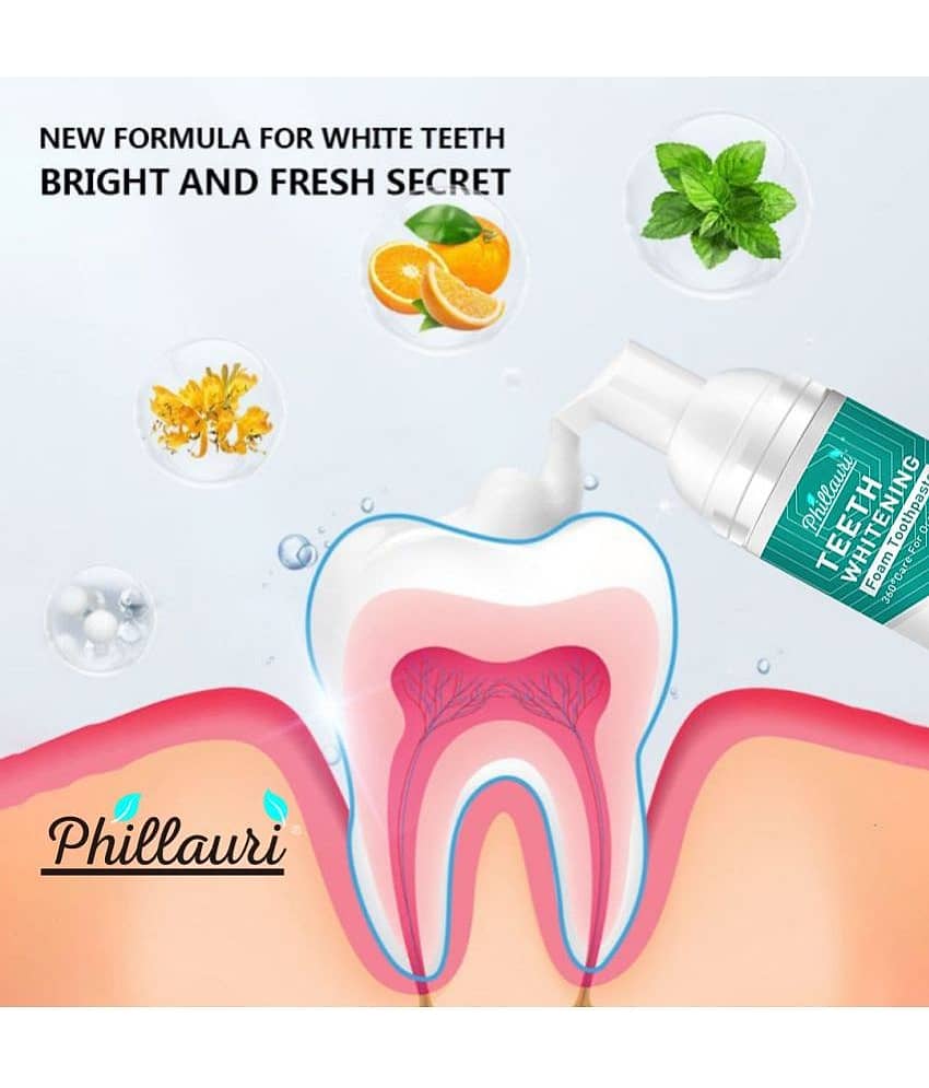 Phillauri Deep Cleanser Teeth Foam Mouthwash Liquid 60 mL view 2