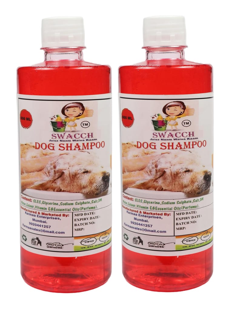SWACCH Dog Shampoo (500ML) (Combo Pack of 2) Jasmine view 2