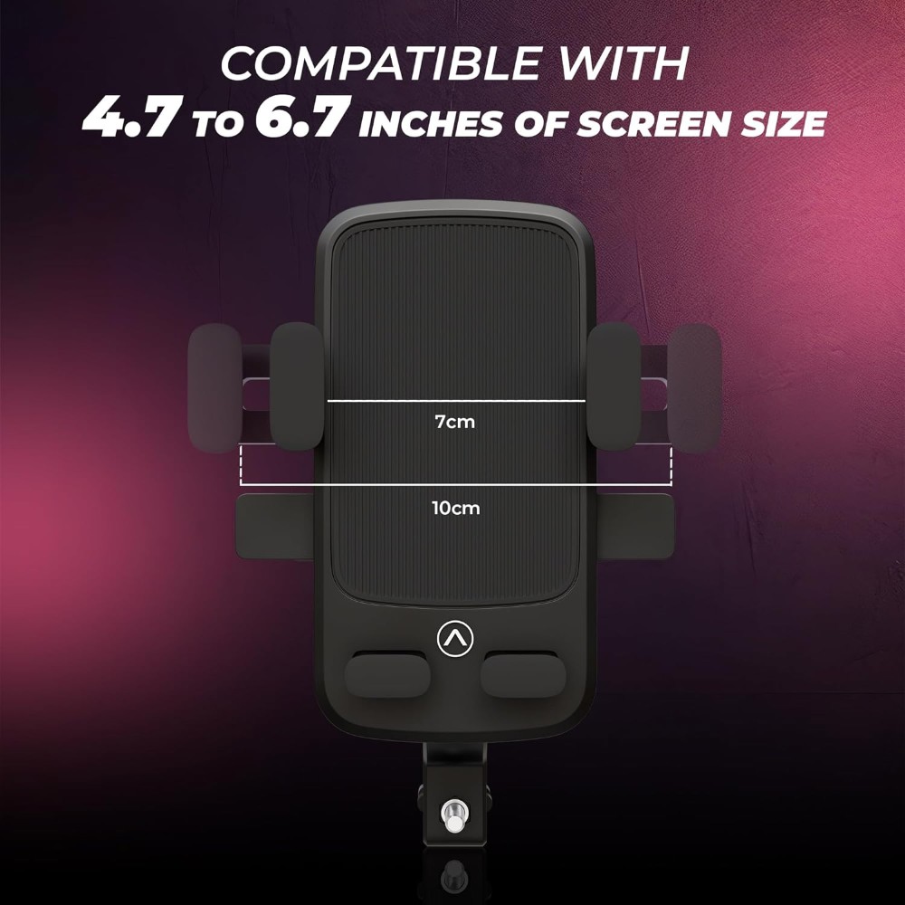 JCBL Accessories M1 Bike Mobile Holder (Black) view 2