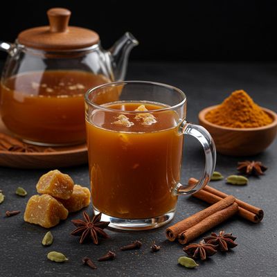 Masala Jaggery Tea