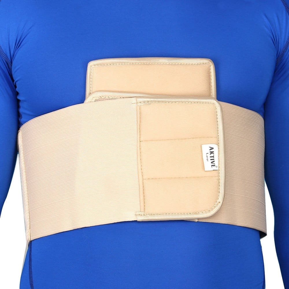 Aktive Support 592 Rib Belt With Sternet - Small (Beige) view 2