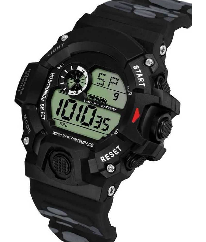 Viser Multi-Function Stylish Sports Militarizes New Arrival Silicon Strap Digital Boys Hot And Cool Best Quality Evers New Year Fashion Sports Digital Stylish Lights New Generation Amazing Look Cool Style Digital Watch view 2