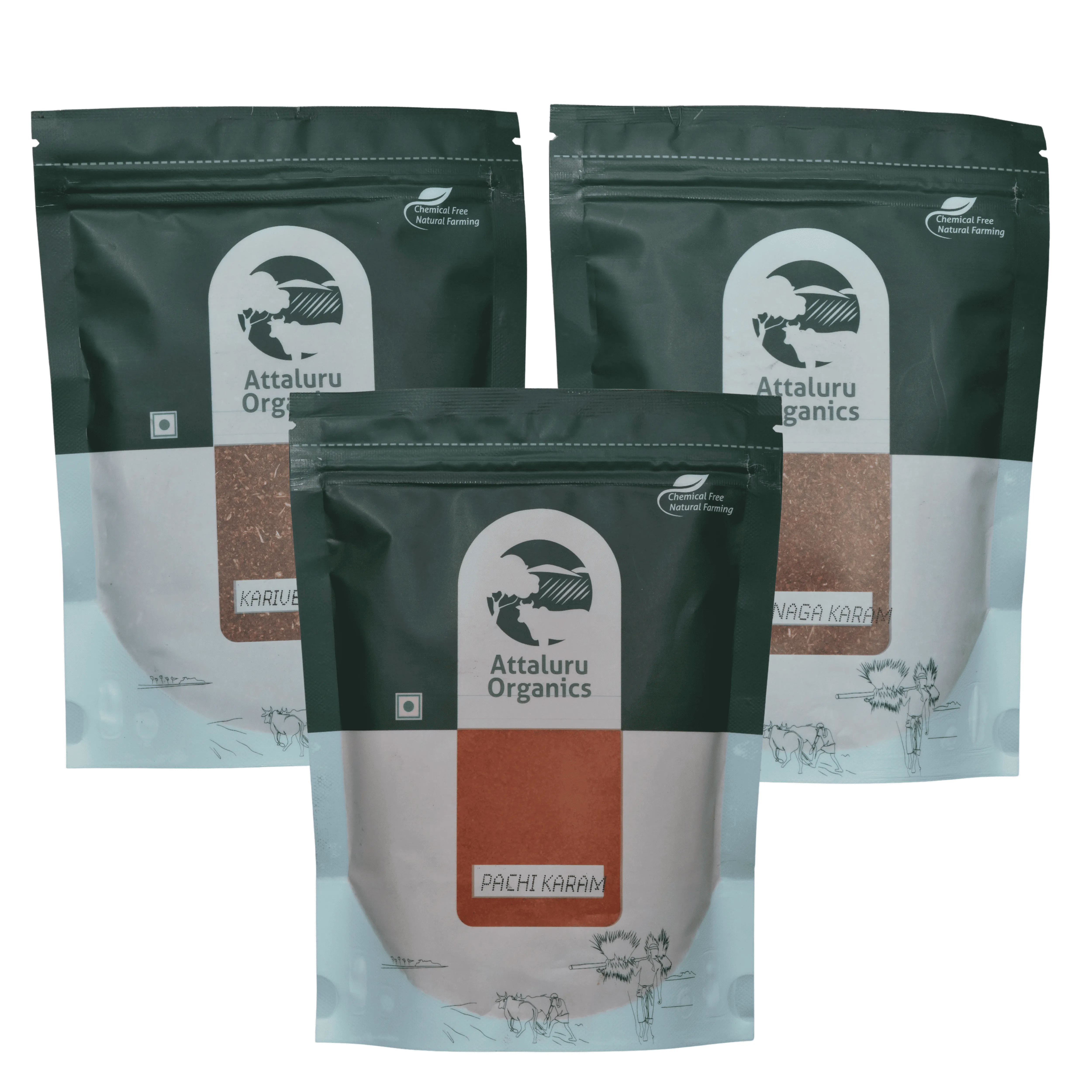 Attaluru Organics Chilli & Leaf Spice Combo