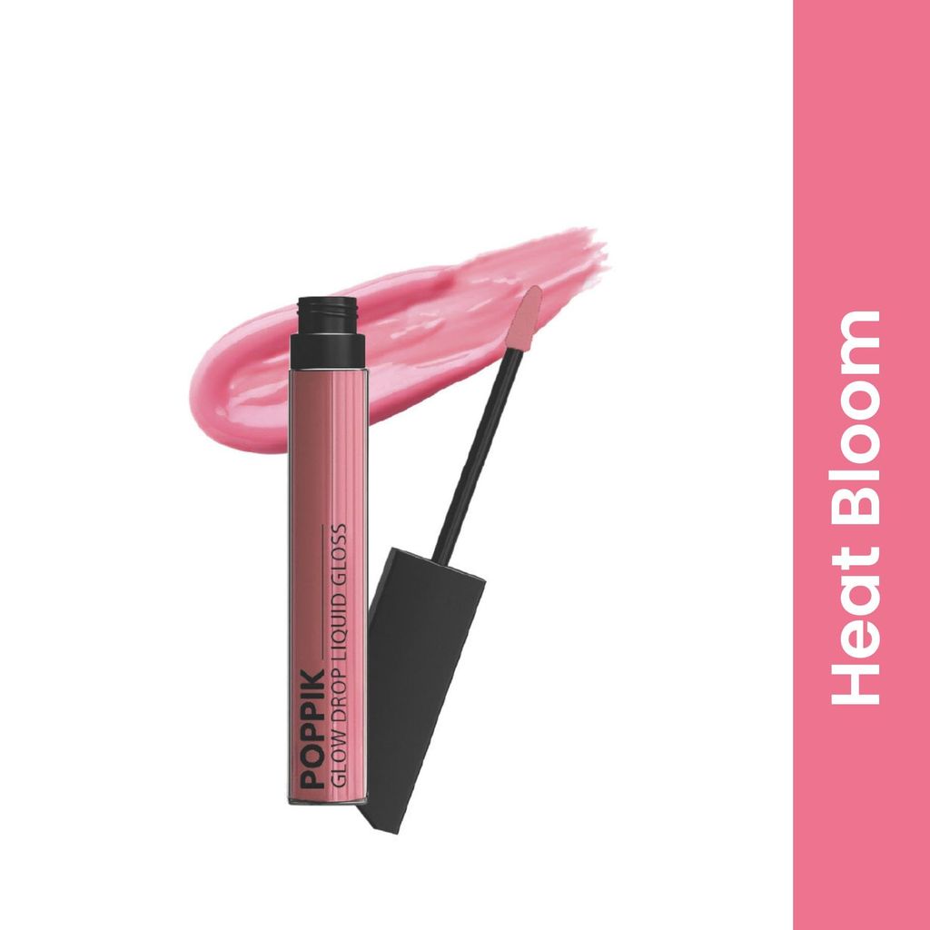 POPPIK Liquid Gloss Lipstick for Women | High Shine, Non Sticky, Moisturizing Lip Color | Smooth Glossy Finish | Party & Everyday Wear Lip Gloss, Ideal for Wedding, Casual Outings, Gifting, 2ML view 2