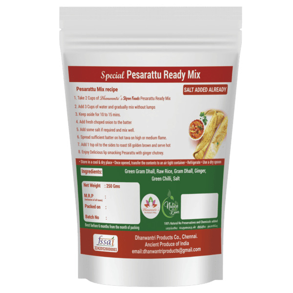 Pesarattu Mix 250 Gms view 2