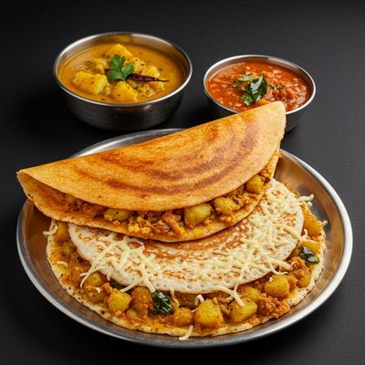 Cheese Masala Dosa