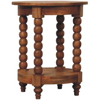 Barley Twist Round Side Table view 2