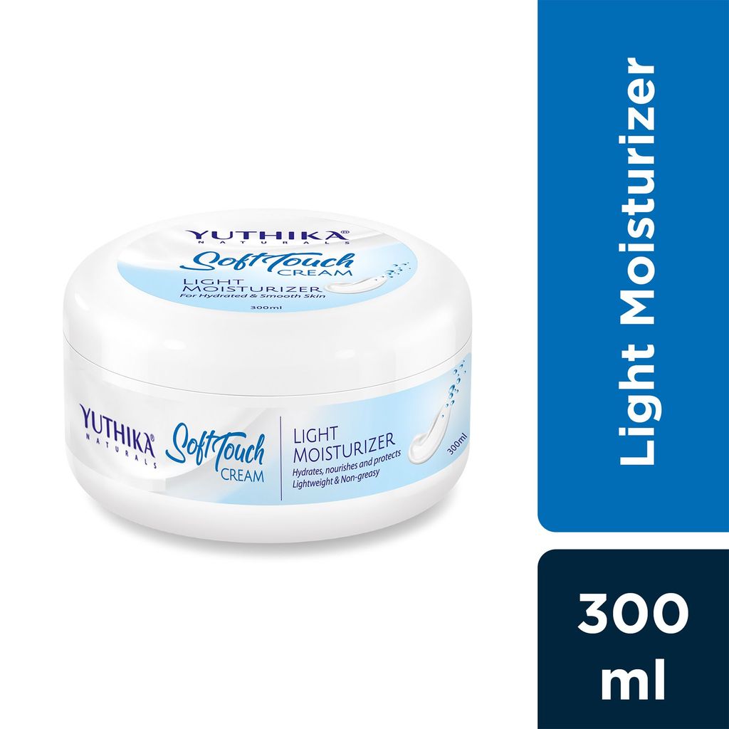Yuthika SoftTouch Moisturizer for Face, Body, Hand, Dry Skin Moisturizer for Winter, Instant Hydration Cream (300ml) view 2