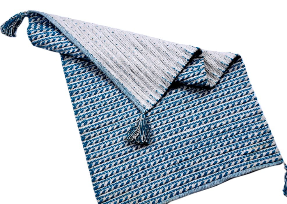 Vila Choti Handmade Cotton Durry – Traditional Flatweave Rug for Home & Living Spaces view 2