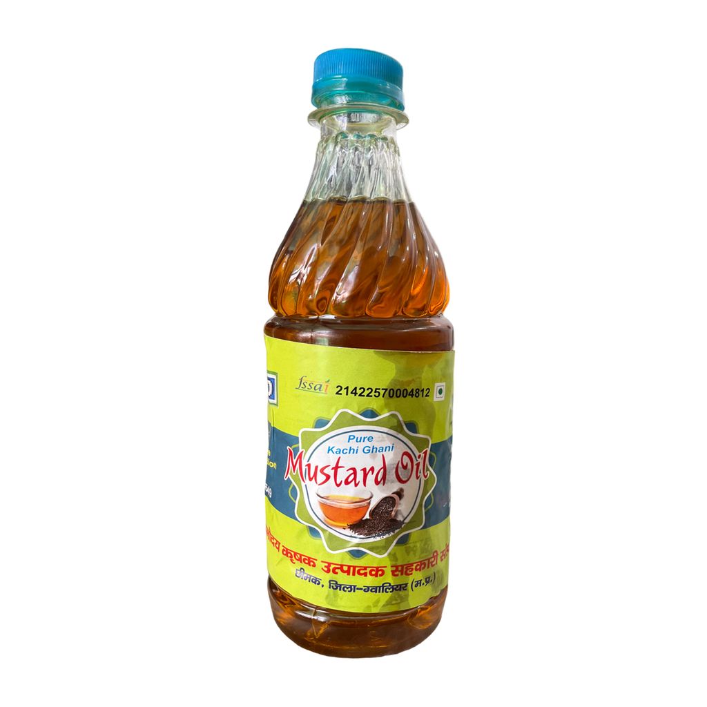 Pure Cold Press Kachi ghani Mustard Oil 500 ML view 2