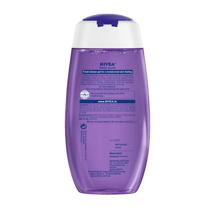 Nivea Fresh Gel 250 Ml view 2