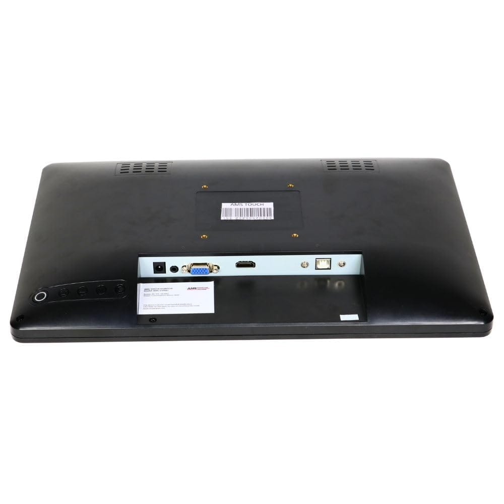 AMS TOUCH 15.6" Capacitive Touch Monitor Without Stand, FHD A+ IPS Panel,1920 X 1080, 10 Multi Touch Points, Zero Bezel, IP65 Front