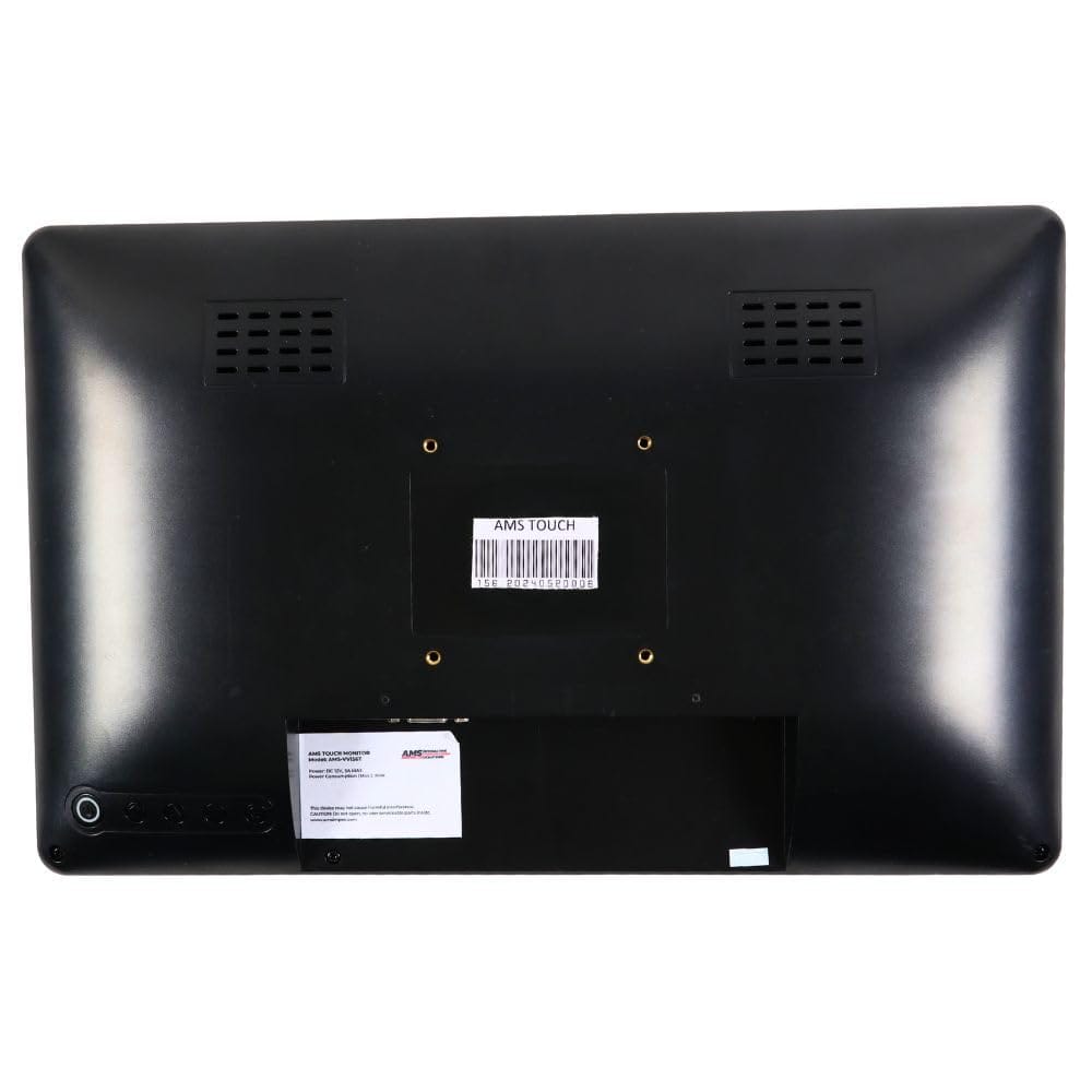 AMS TOUCH 15.6" Capacitive Touch Monitor Without Stand, FHD A+ IPS Panel,1920 X 1080, 10 Multi Touch Points, Zero Bezel, IP65 Front view 2