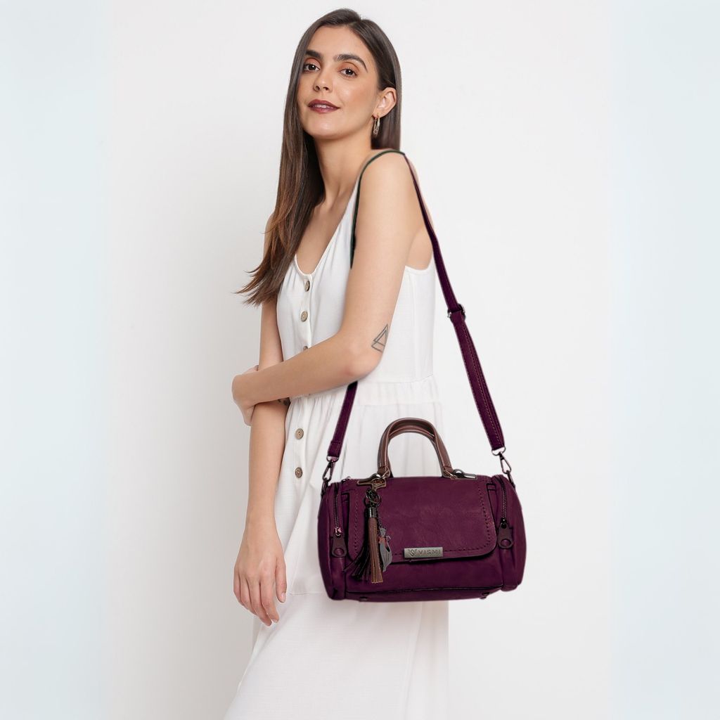 Sling Bag for Women & Girls Pu Leather Stylish Crossbody Satchel Handbag Ideal for Travel, Office Use Birthday Anniversary Gift for Wife view 2