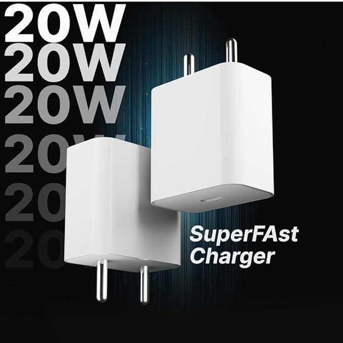 20W Charger Type C Adapter for iPhone 16/16 Plus/16 Pro/16 Pro Max, 15/15 Plus/15 Pro/15 Pro Max, 14/13/12/11 Series with PD 3.0 USB-C 20 Watt Fast Charging Adapter view 2