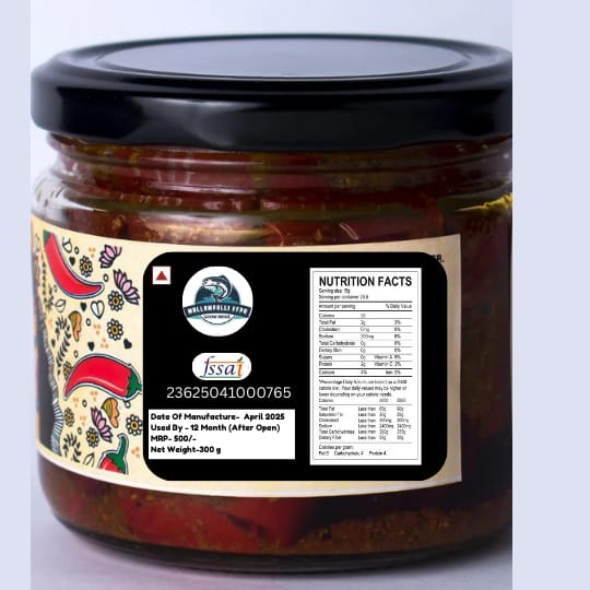 MALLAMPALLI FFPO Traditional Fish Pickle - Rich & Spicy, Authentic Taste Of Tradition view 2