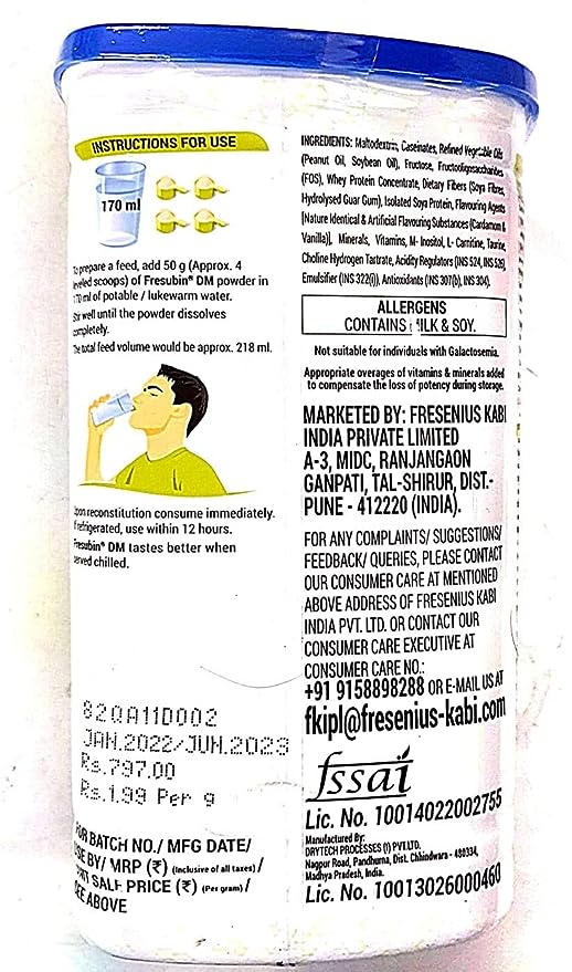 Fresubin Dm Powder 400 Gms view 2