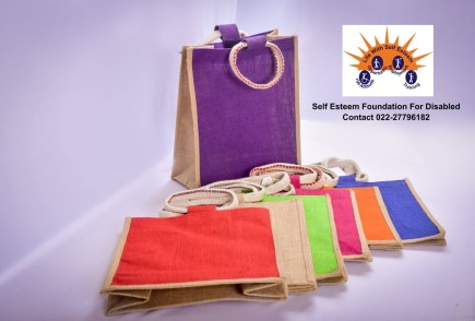 Jute Tiffin Bag 12 x 10.5 inches