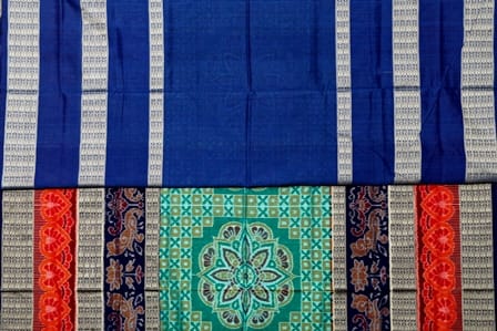 Puspamukhi sambalpuri handloom saree view 2