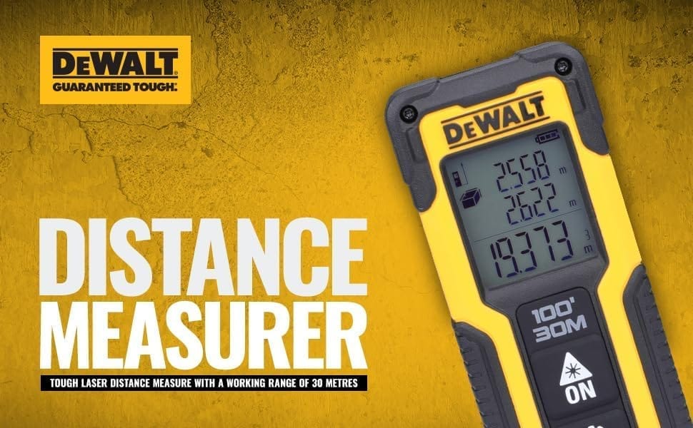 Dewalt Laser Distance Measurer 30M Laser Distance Measurer DWHT77100-XJ view 2