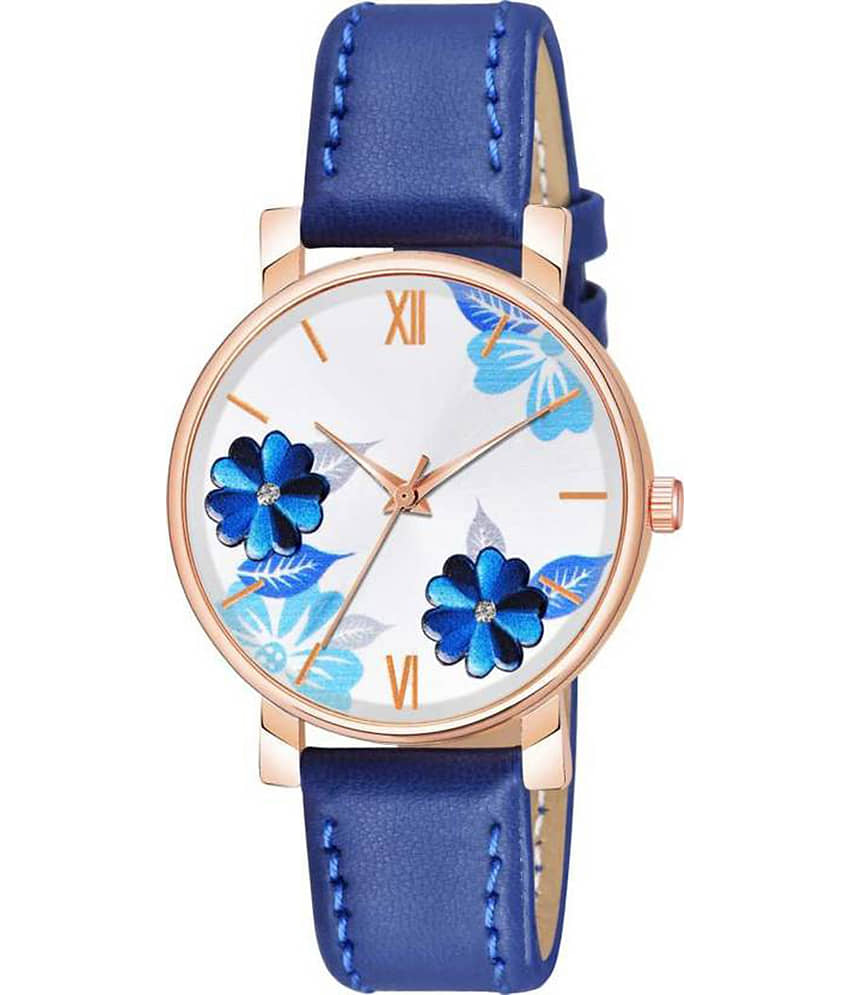 Trex Blue PU Analog Men's Watch view 2