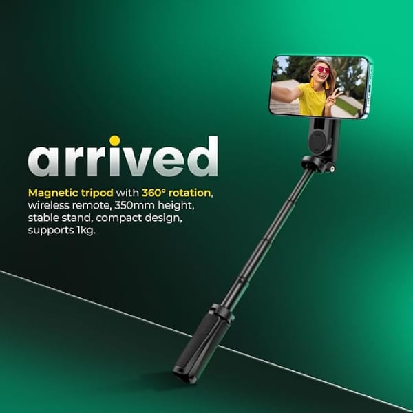 Digitek DTR 350 SS Magnetic Selfie Stick Tripod view 2