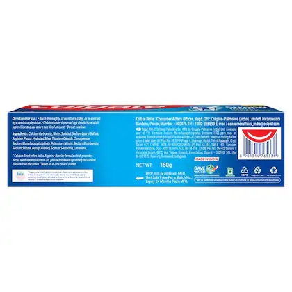 Colgate Strong Teeth Anticavity Toothpaste 150 Gms view 2