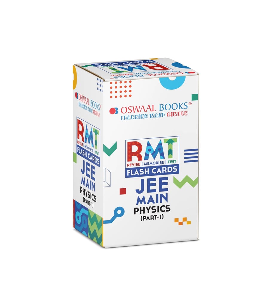 Oswaal JEE Main RMT FLASHCARDS Physics Part-1 (For 2024 Exam) [Card Book] Oswaal Editorial Board Oswaal Editorial Board
