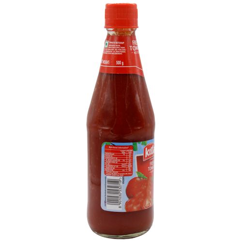 Kissan Fresh Tomato Ketchup, 500 gm Bottle view 2