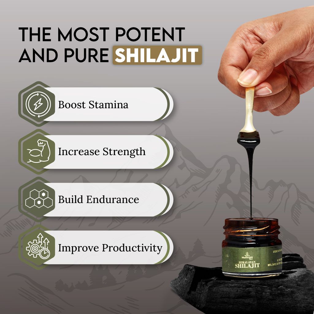 Momrushi Herb Himalayan Shilajit Resin, 20gm view 2