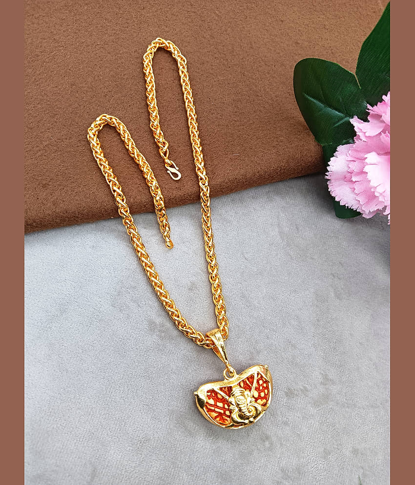 JIPPA Gold Pendant set ( Pack of 1 ) view 2