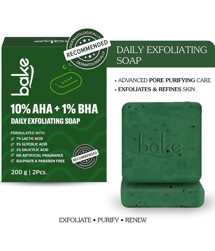 BAKE Exfoliating Soap for All Skin Type ( Pack of 2 )