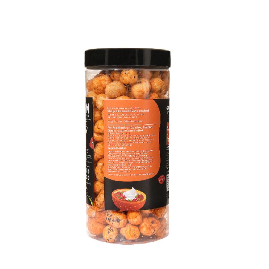 GOURMET MAKHANA ROASTED IN OLIVE OIL - PERI PERI - 65 gm view 2