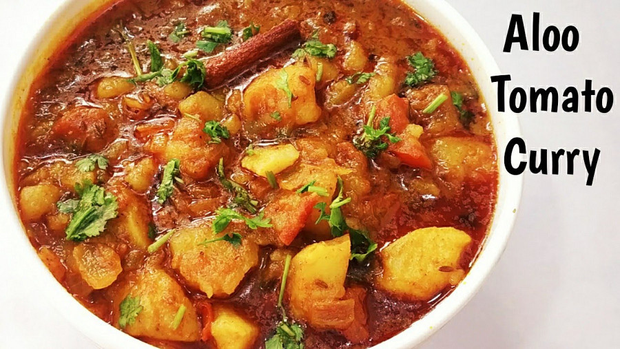 Aloo tamatar rassa wali sabji