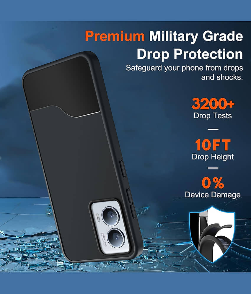 BIG WINGS Shock Proof Case Compatible For Polycarbonate Moto Edge 50 Fusion 5G ( Pack of 1 ) view 2