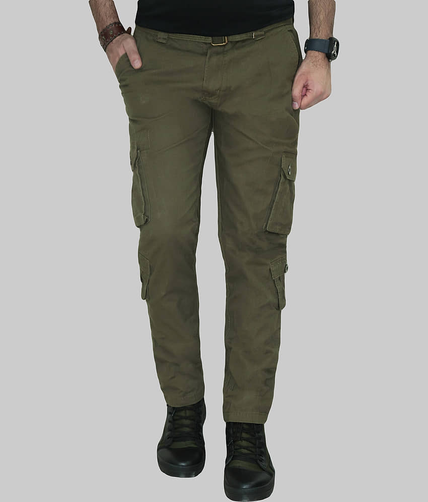 HYMEN LEGIONS Regular Flat Men's Cargos - Black ( Pack of 1 )