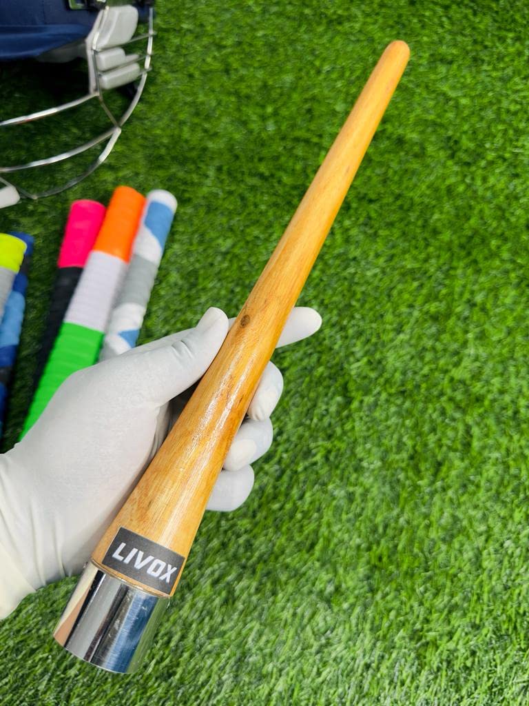 VR3 INTERNATIONAL | Wooden Bat Handle Gripper Cone for Sports Cricket Bat Handle Grip Piece of 1 view 2