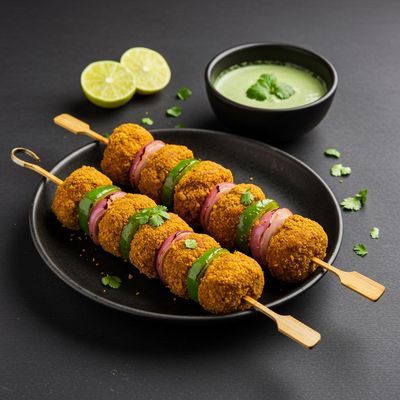 Veg Lahori Gulabi Seekh